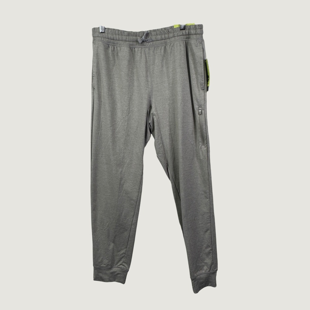 All in Motion Joggers XL (14) Tan Athletic Stretch Loungewear Athleisure Girls